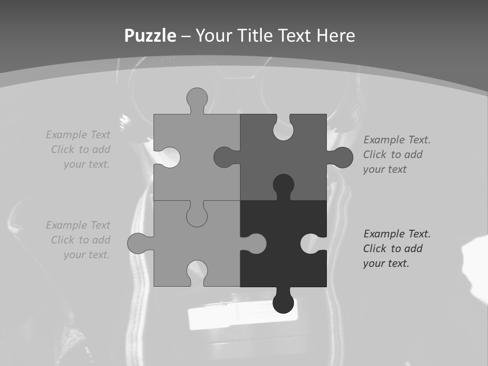 Fear Biohazard Maschera PowerPoint Template