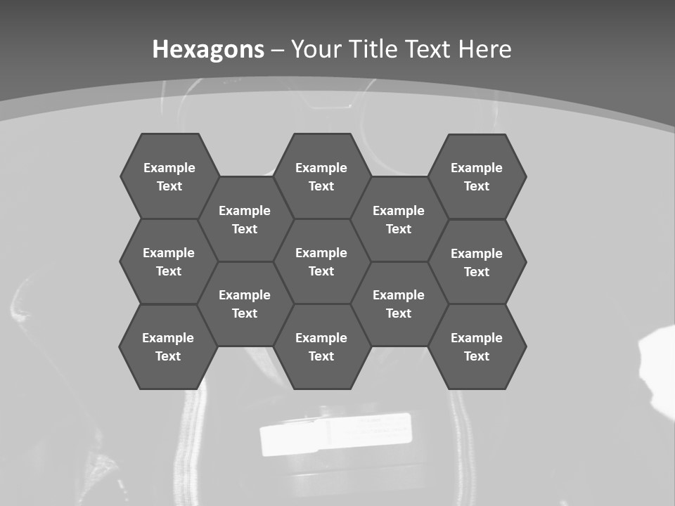 Fear Biohazard Maschera PowerPoint Template