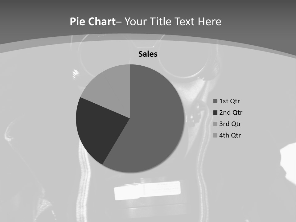 Fear Biohazard Maschera PowerPoint Template
