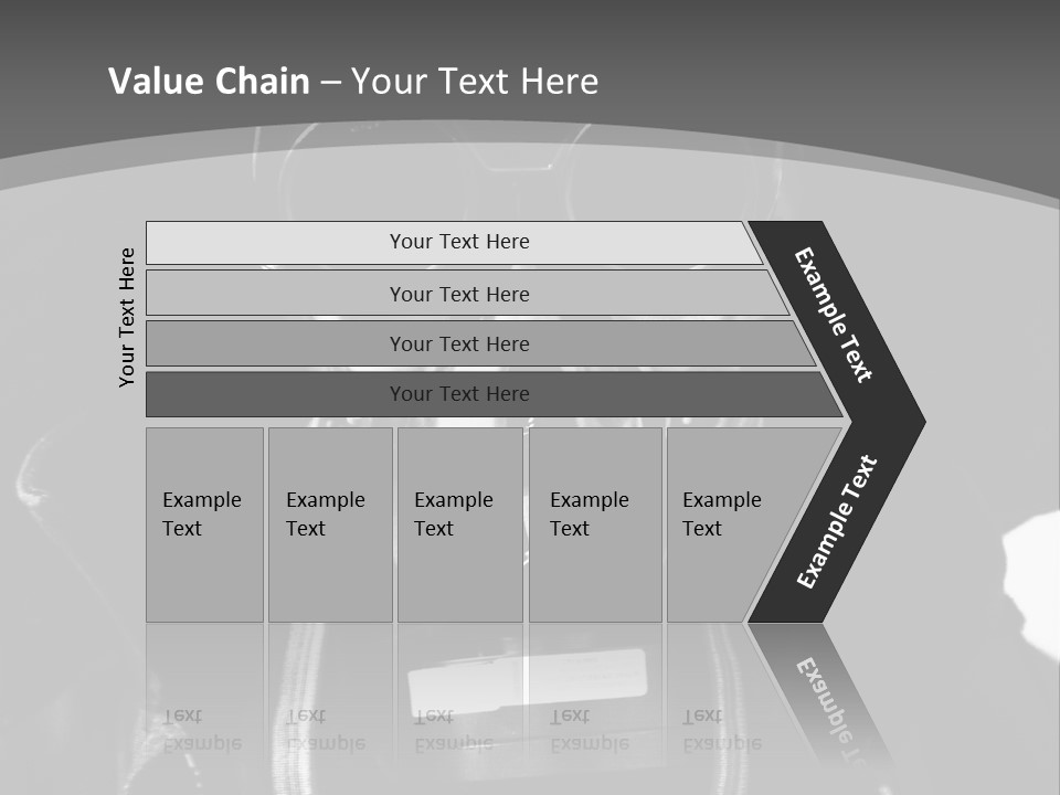 Fear Biohazard Maschera PowerPoint Template