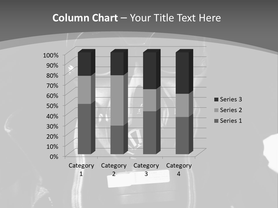 Fear Biohazard Maschera PowerPoint Template