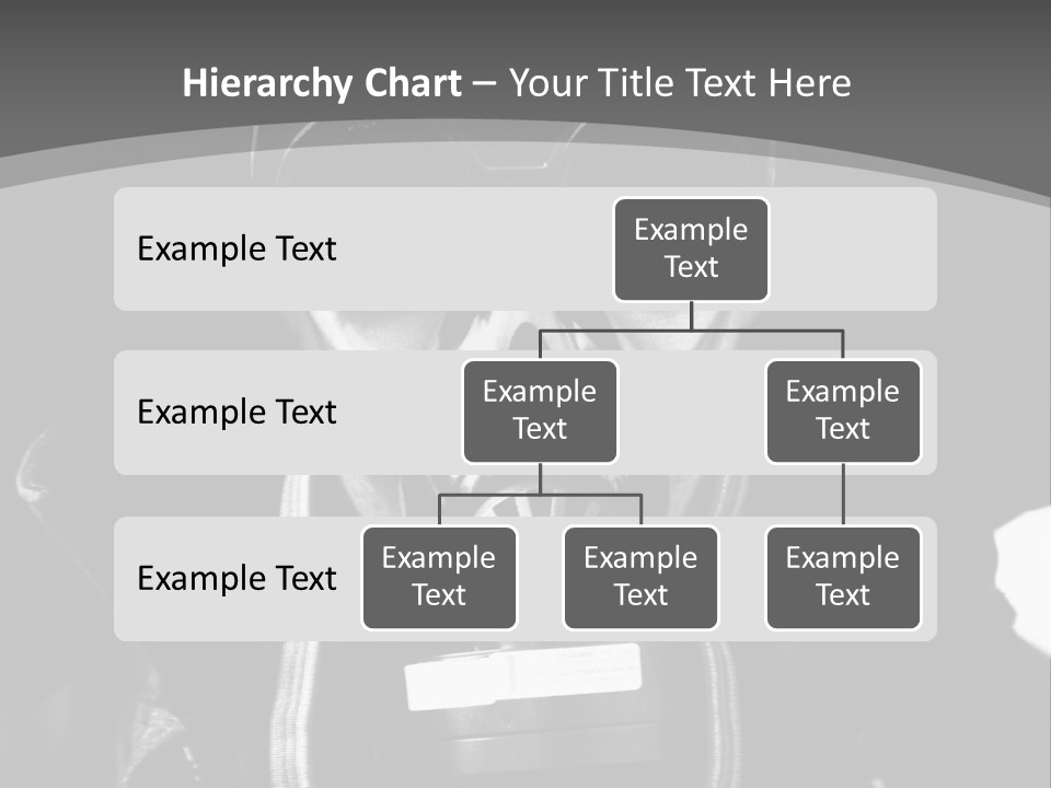 Fear Biohazard Maschera PowerPoint Template