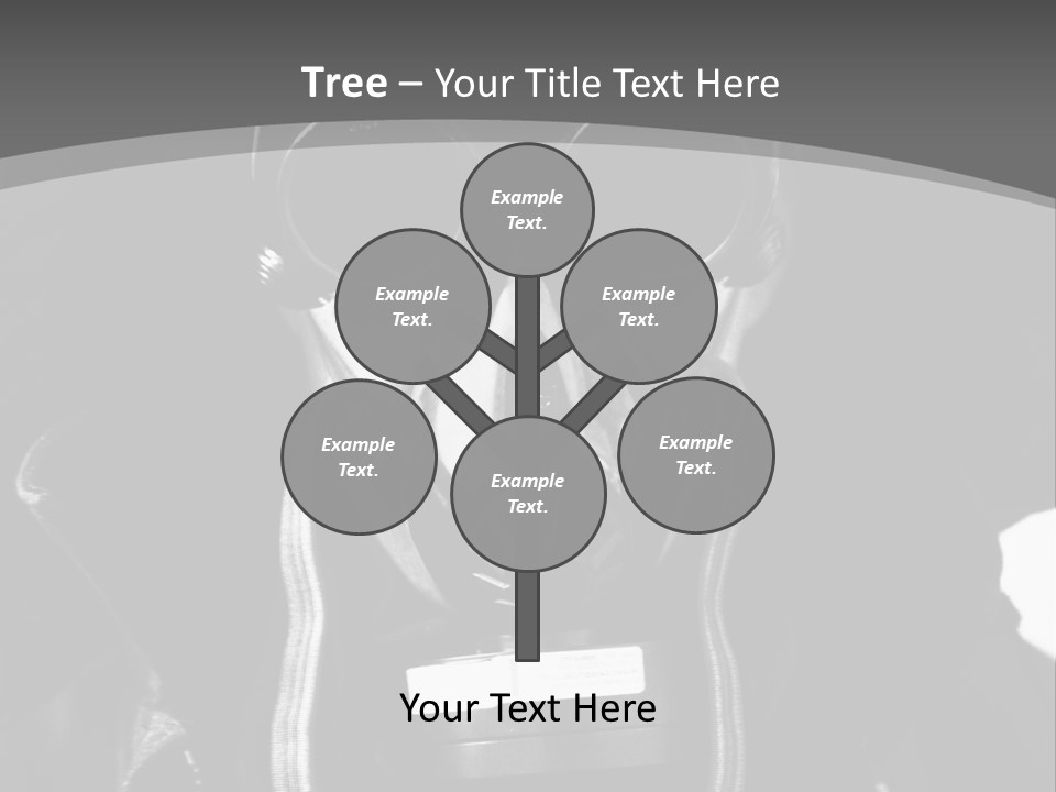Fear Biohazard Maschera PowerPoint Template