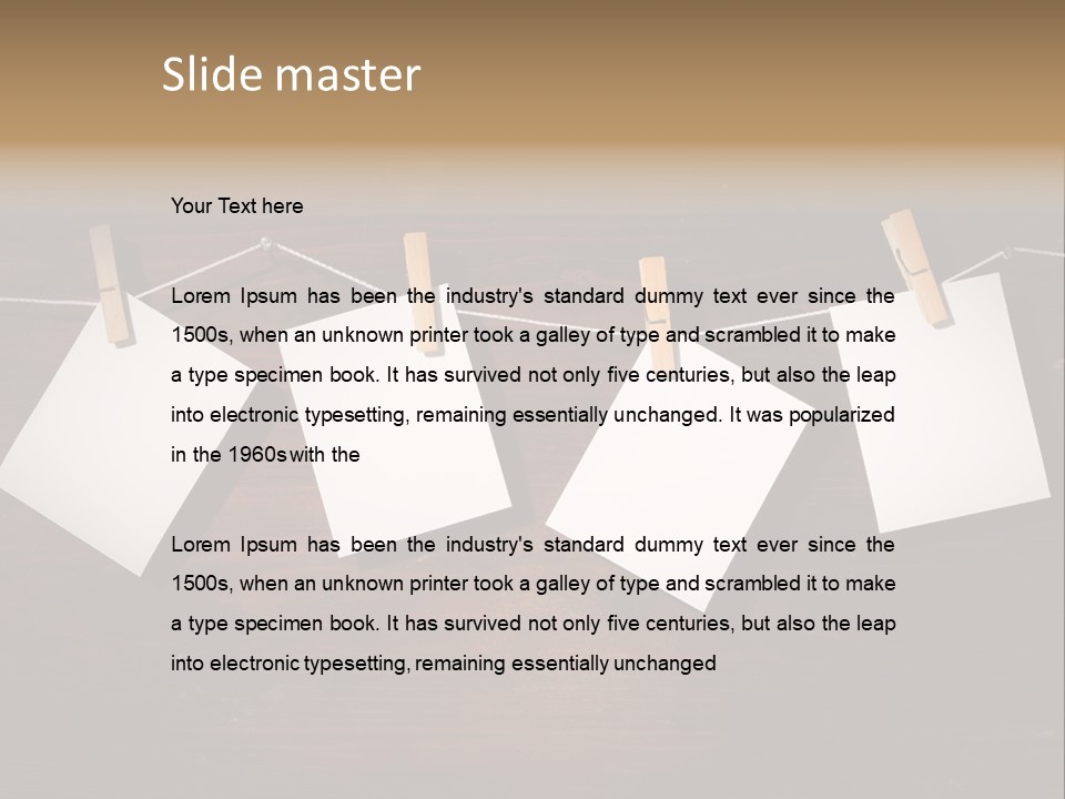 Photography Concept Announce PowerPoint Template