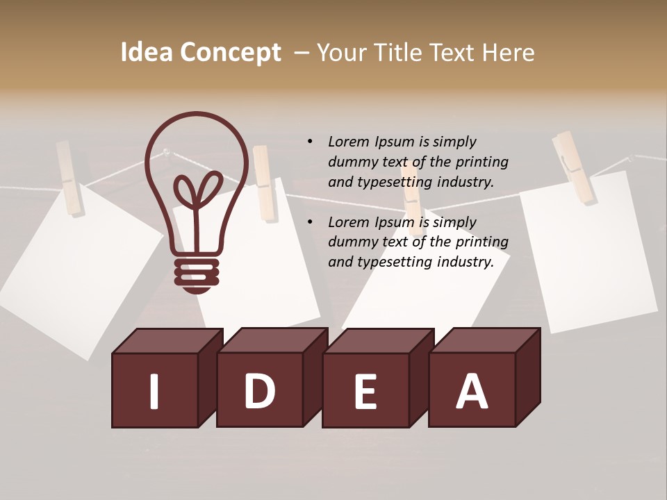 Photography Concept Announce PowerPoint Template