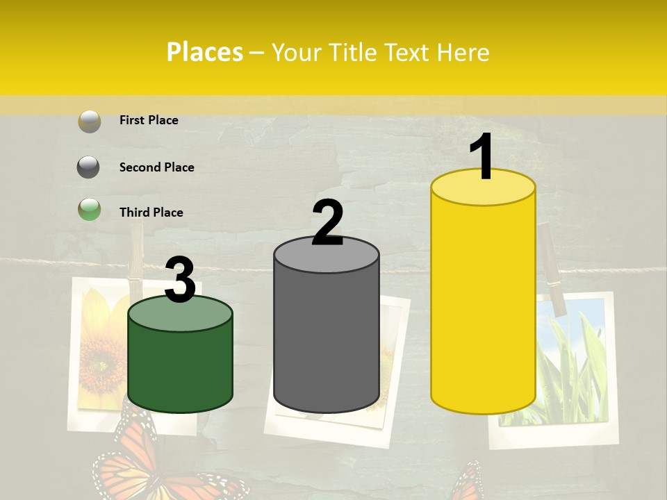 Rope Attach Grunge PowerPoint Template