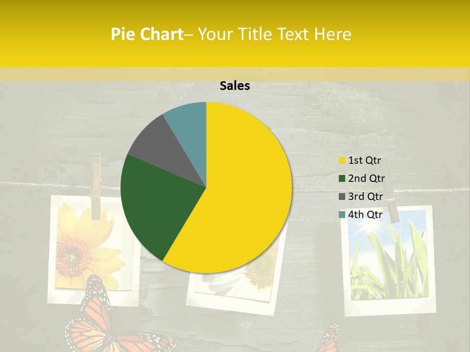 Rope Attach Grunge PowerPoint Template