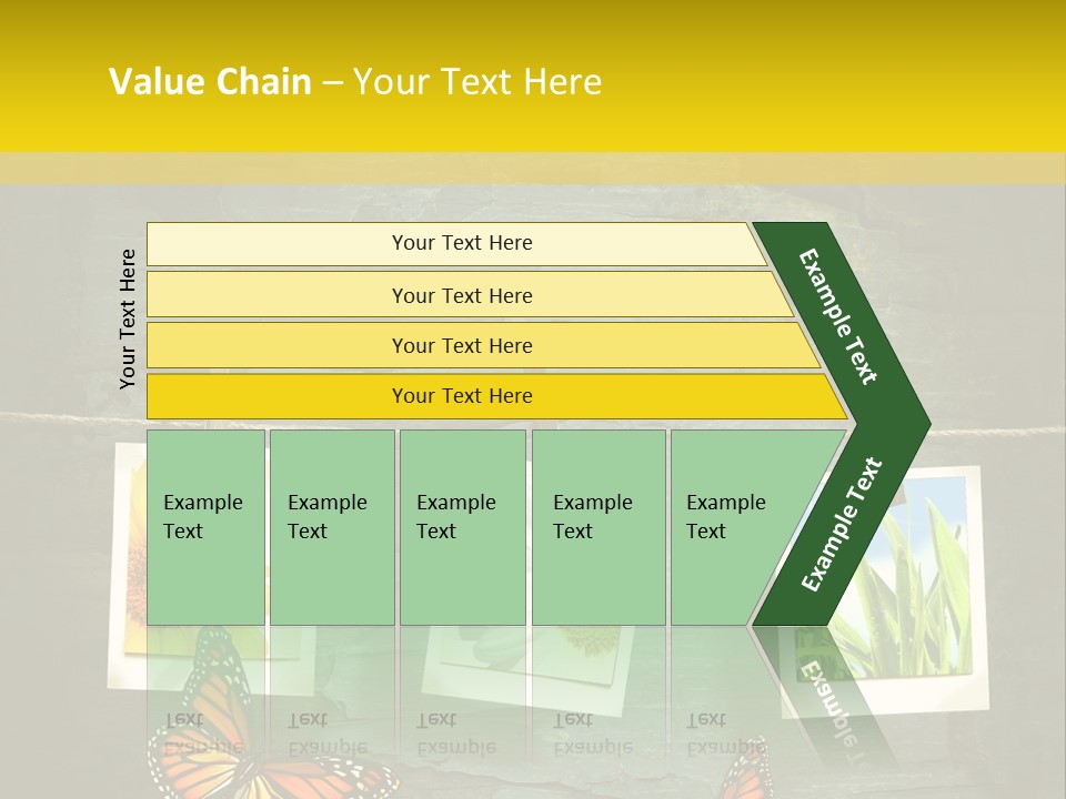 Rope Attach Grunge PowerPoint Template