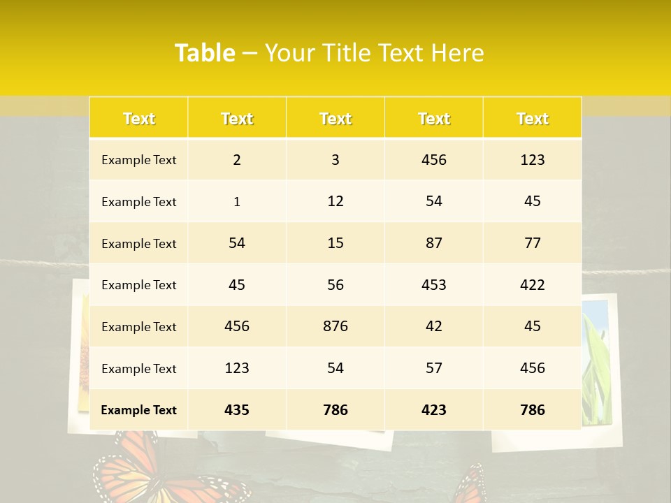 Rope Attach Grunge PowerPoint Template