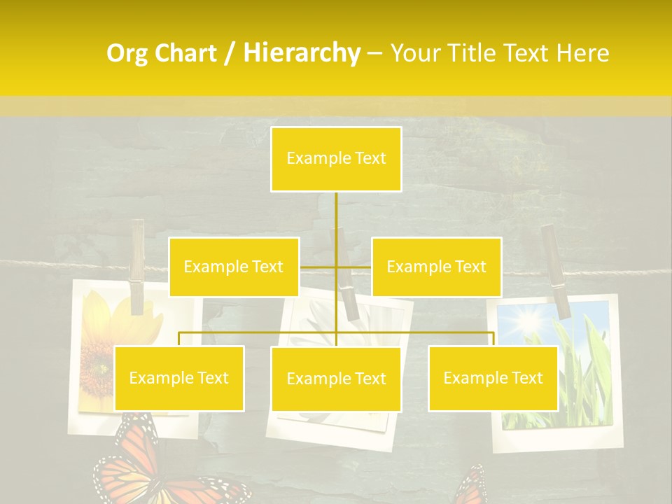 Rope Attach Grunge PowerPoint Template
