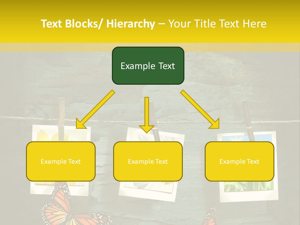 Rope Attach Grunge PowerPoint Template