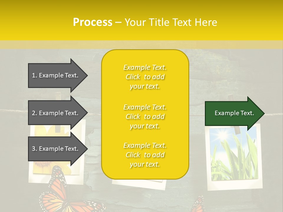 Rope Attach Grunge PowerPoint Template