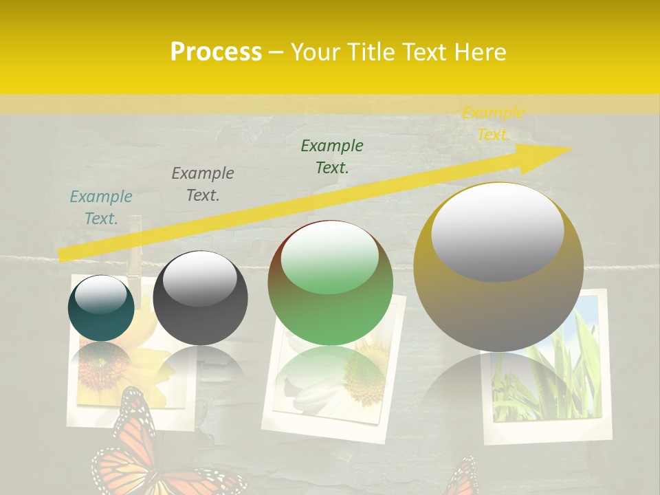 Rope Attach Grunge PowerPoint Template