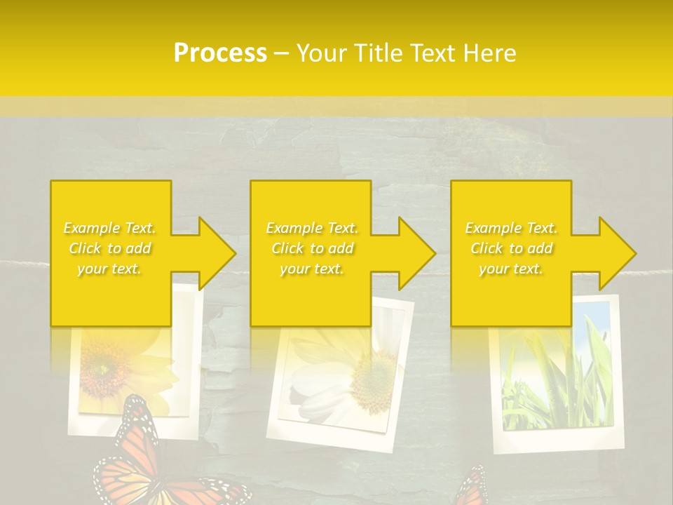 Rope Attach Grunge PowerPoint Template