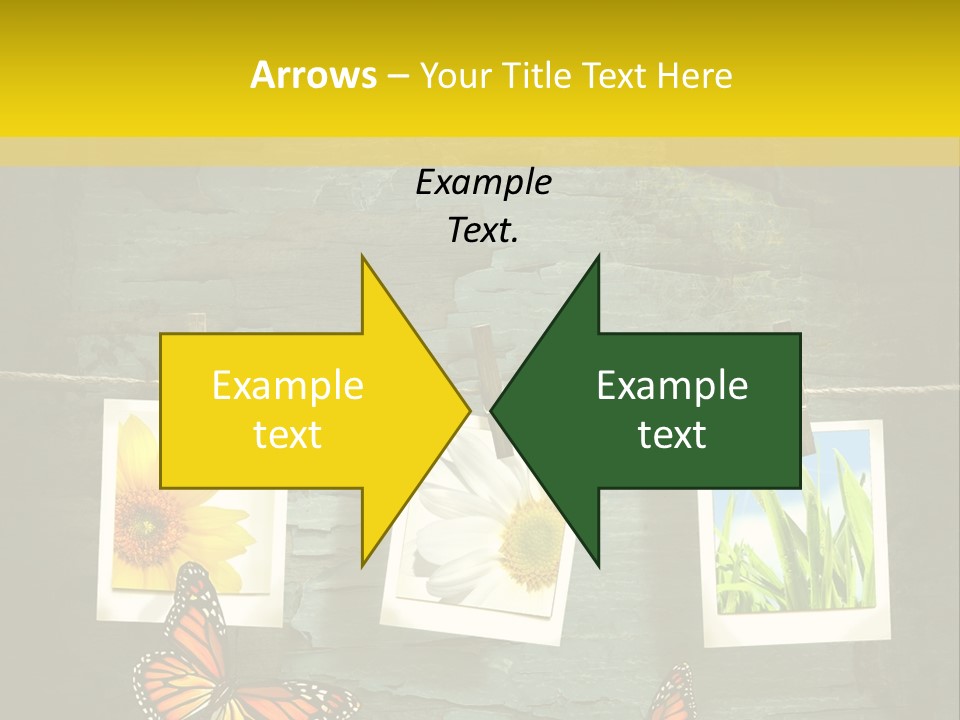 Rope Attach Grunge PowerPoint Template