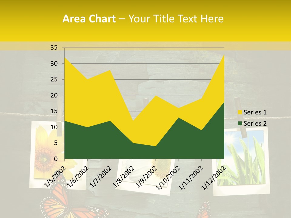 Rope Attach Grunge PowerPoint Template