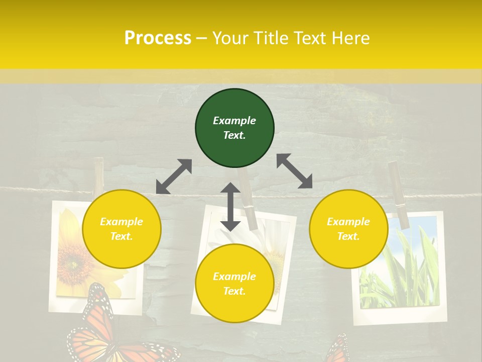 Rope Attach Grunge PowerPoint Template
