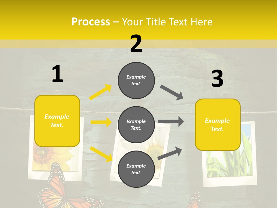 Rope Attach Grunge PowerPoint Template