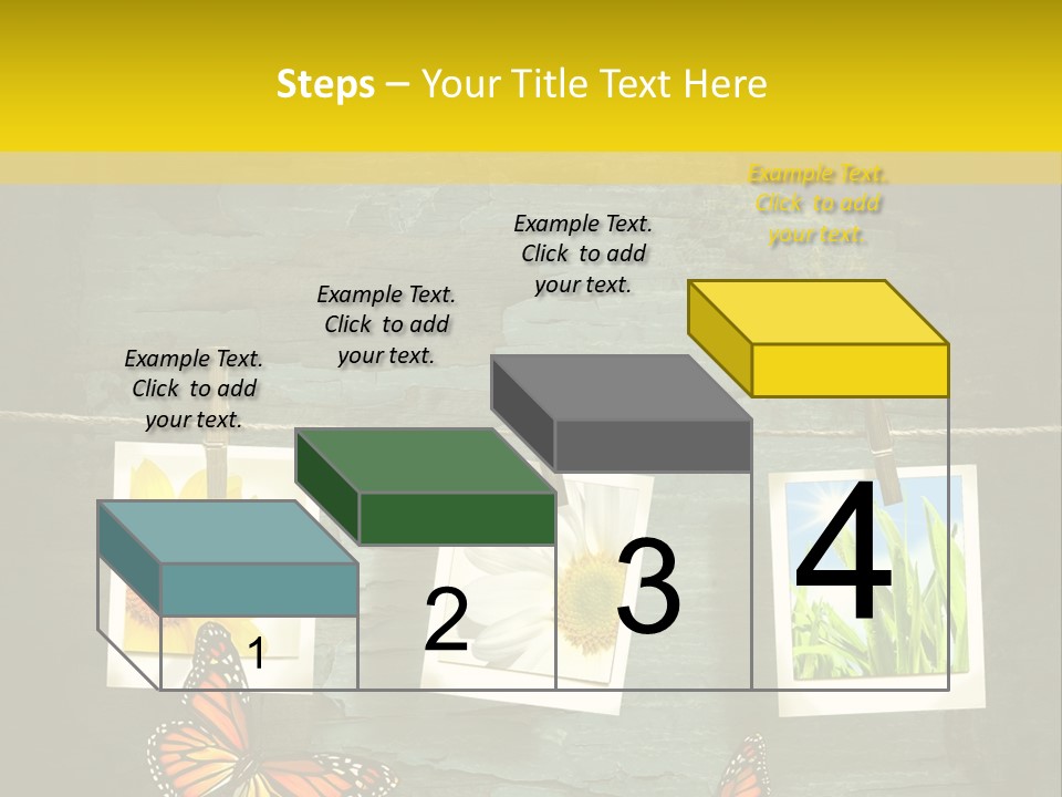 Rope Attach Grunge PowerPoint Template