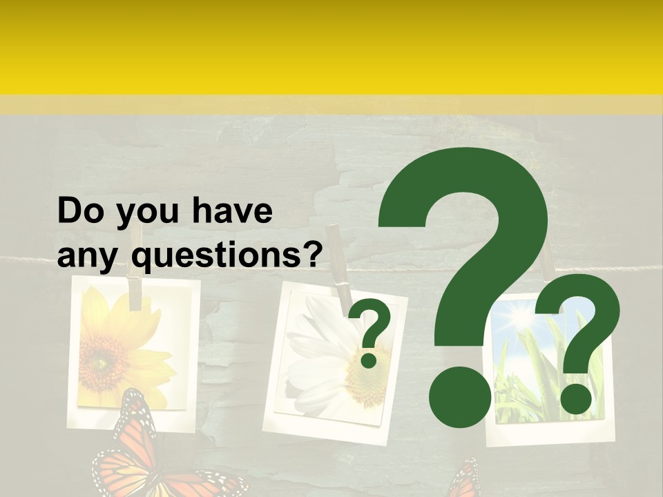 Rope Attach Grunge PowerPoint Template