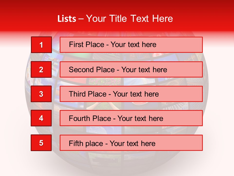 Concept Global Broadcasting PowerPoint Template