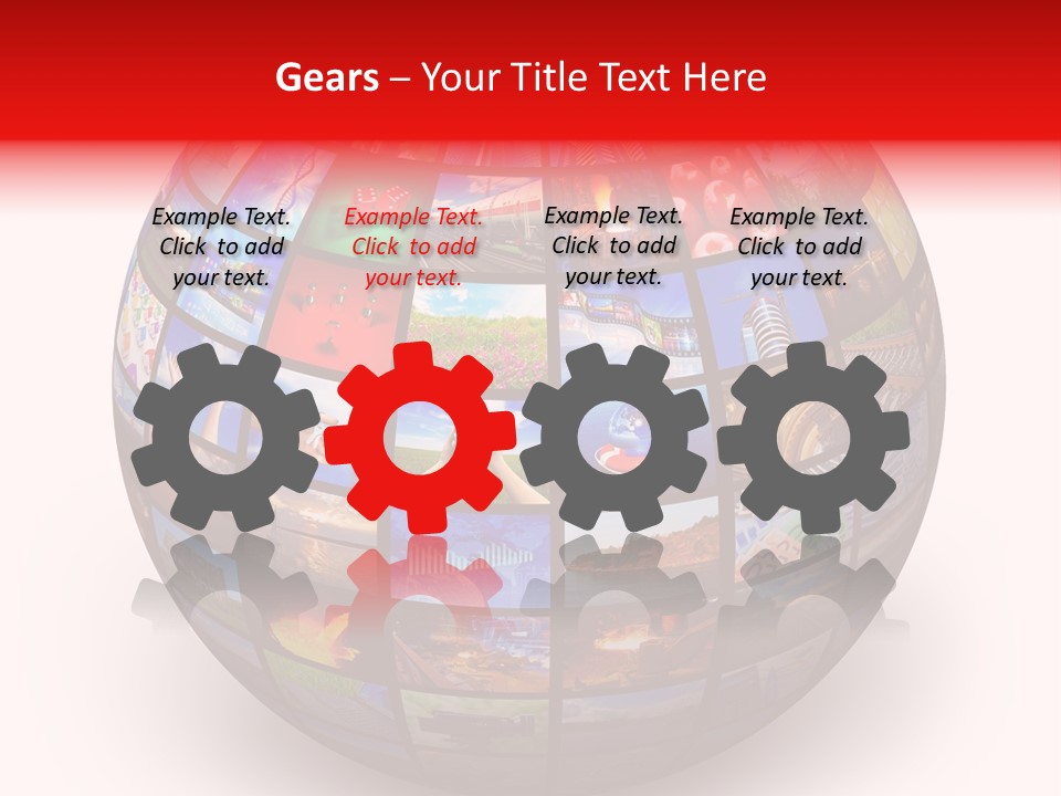 Concept Global Broadcasting PowerPoint Template