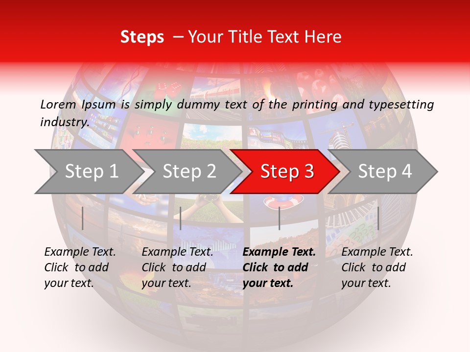 Concept Global Broadcasting PowerPoint Template