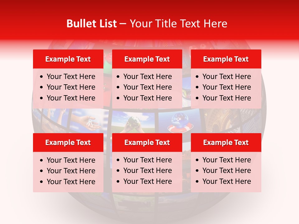 Concept Global Broadcasting PowerPoint Template