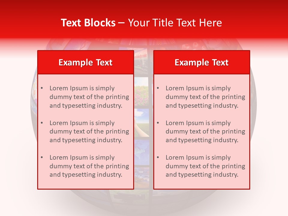 Concept Global Broadcasting PowerPoint Template