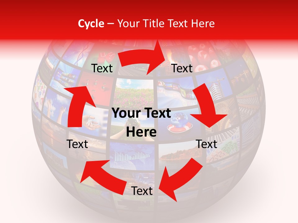 Concept Global Broadcasting PowerPoint Template