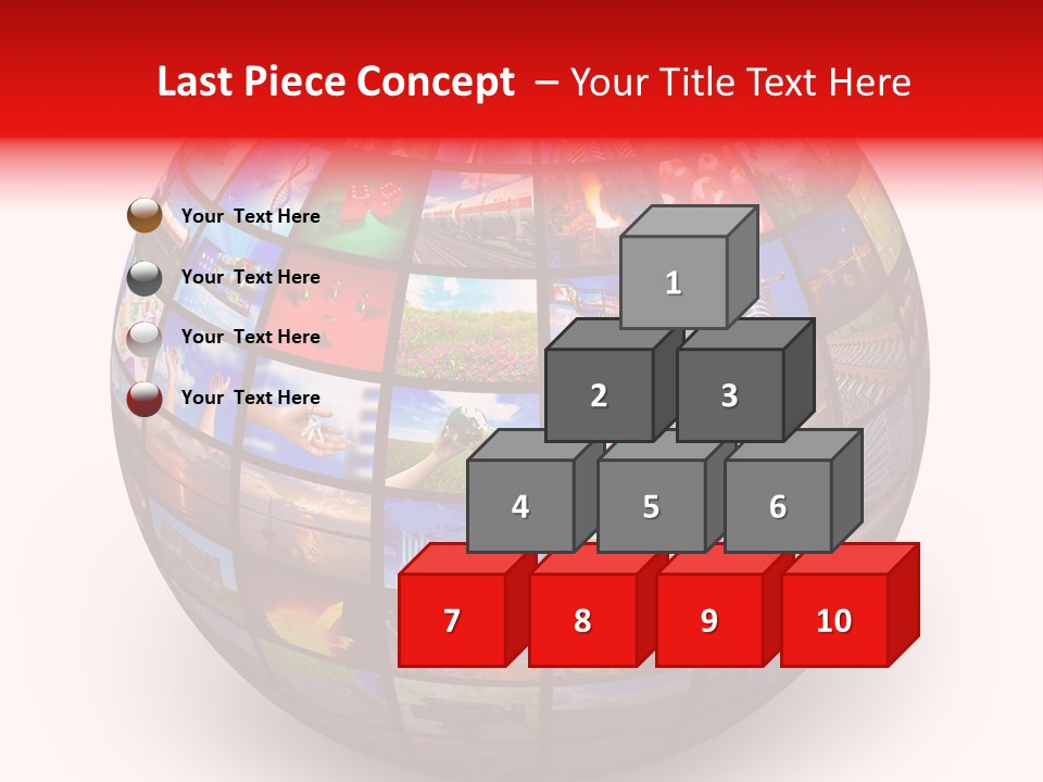 Concept Global Broadcasting PowerPoint Template