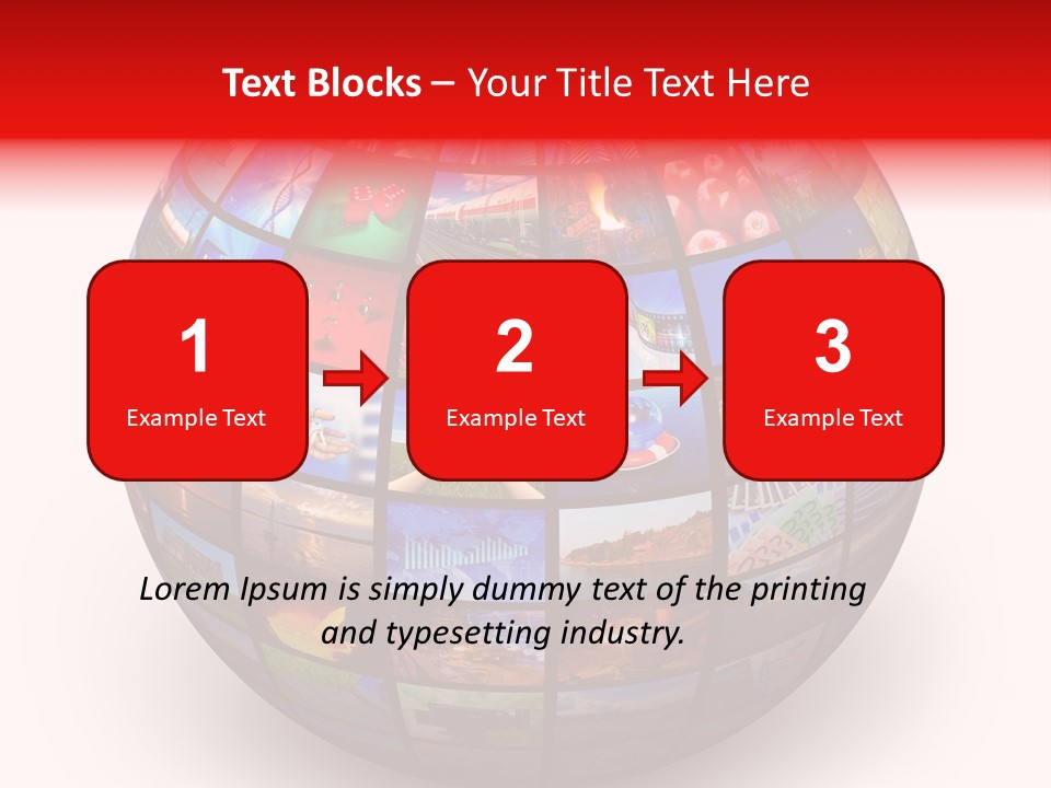 Concept Global Broadcasting PowerPoint Template