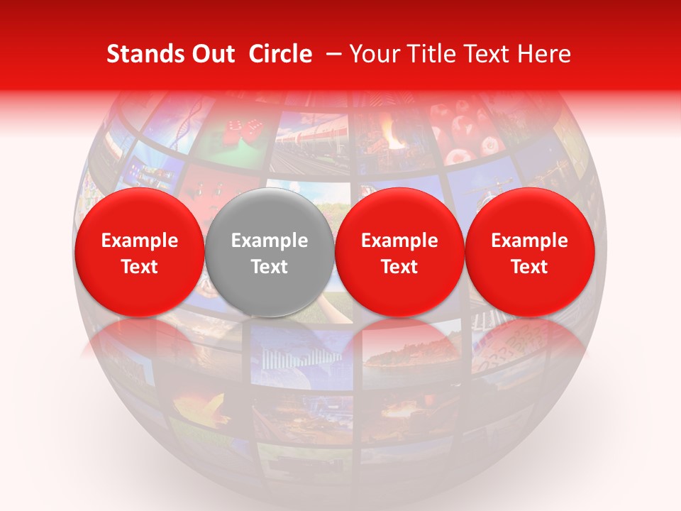 Concept Global Broadcasting PowerPoint Template