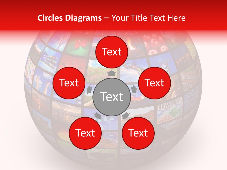 Concept Global Broadcasting PowerPoint Template