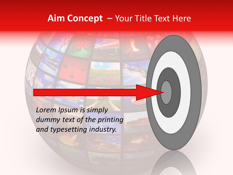 Concept Global Broadcasting PowerPoint Template