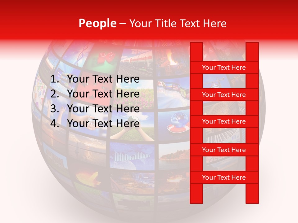 Concept Global Broadcasting PowerPoint Template