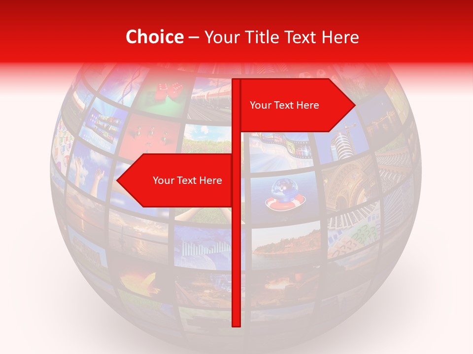 Concept Global Broadcasting PowerPoint Template