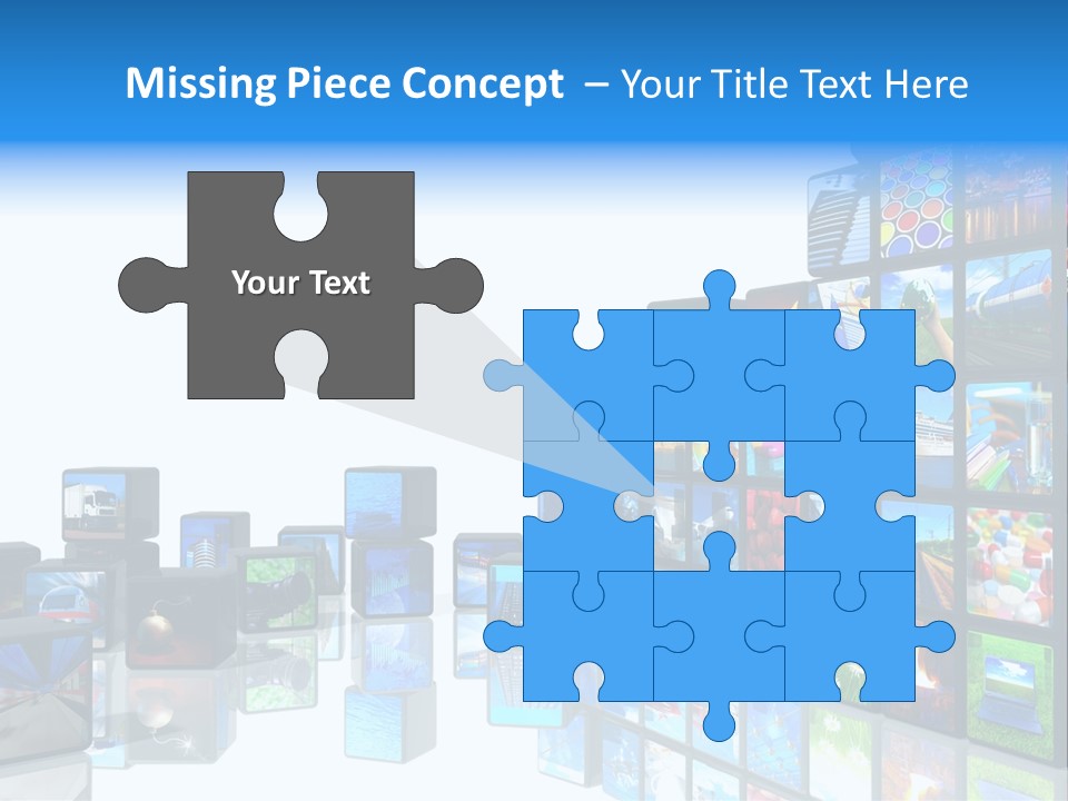 Apps News Business PowerPoint Template