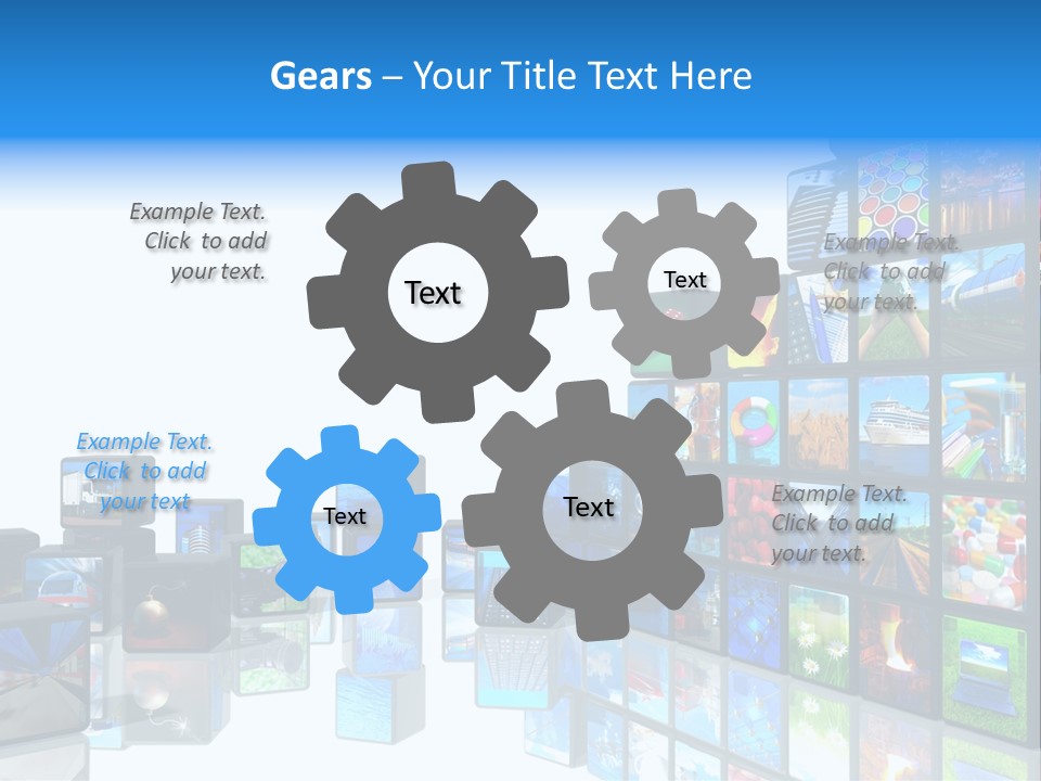 Apps News Business PowerPoint Template