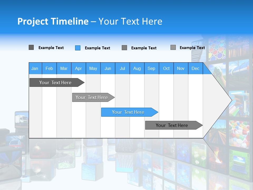Apps News Business PowerPoint Template