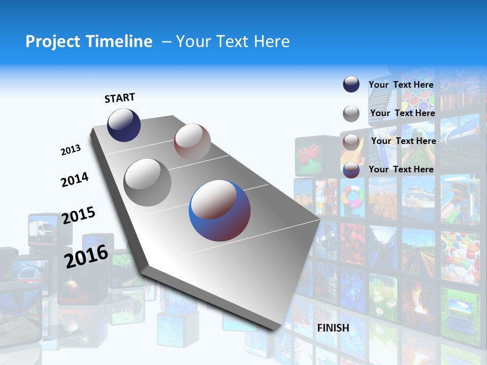 Apps News Business PowerPoint Template