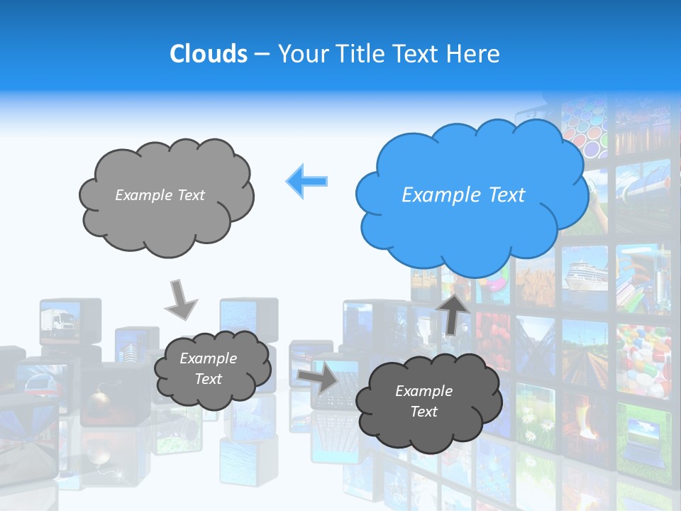 Apps News Business PowerPoint Template