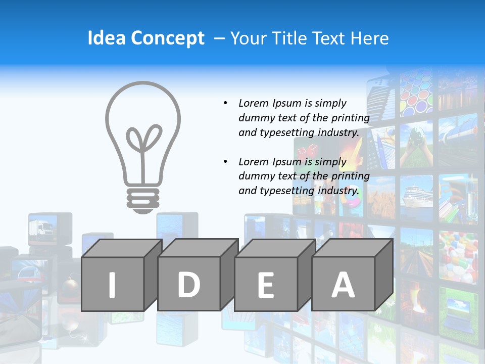 Apps News Business PowerPoint Template