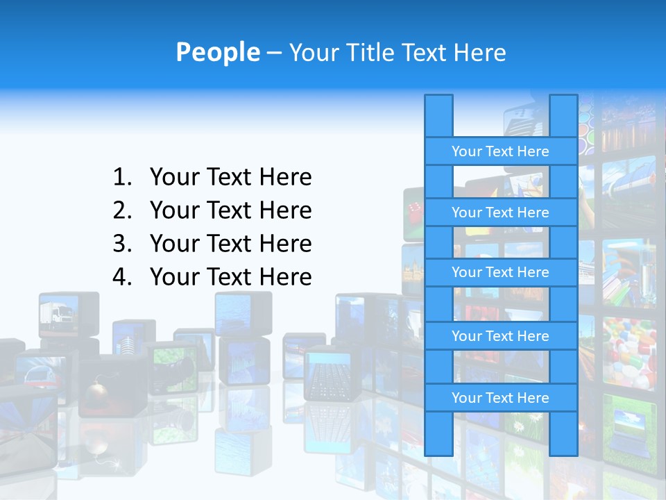 Apps News Business PowerPoint Template