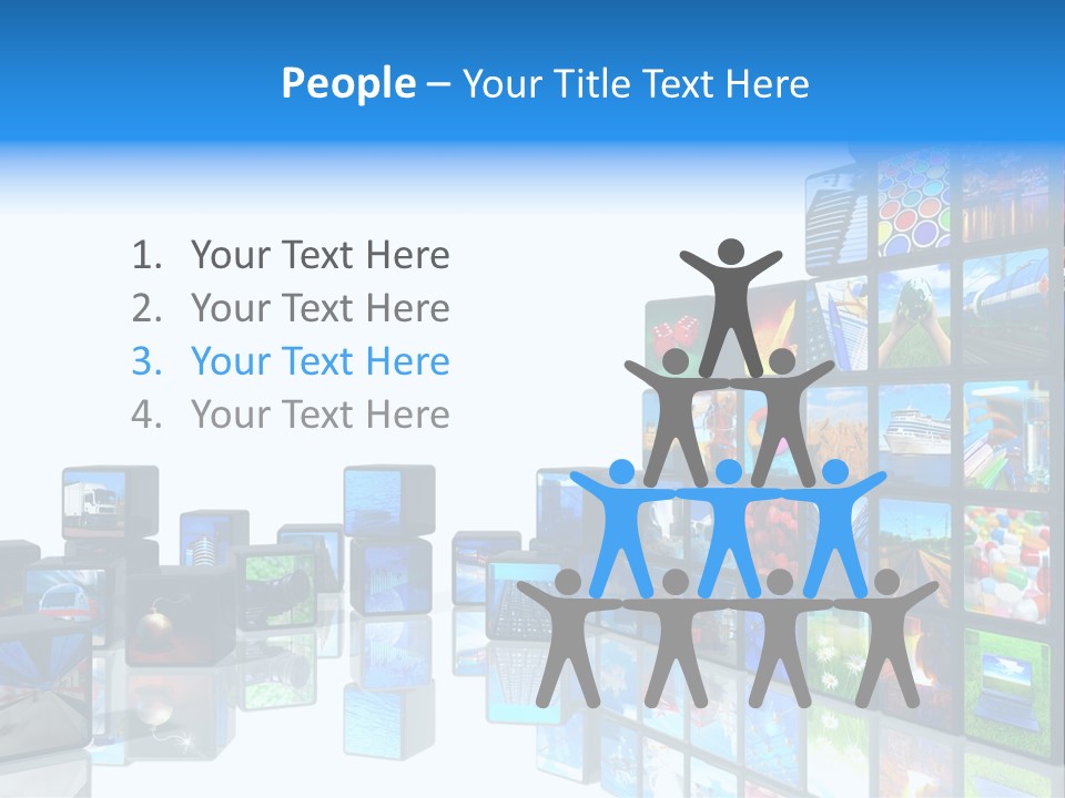 Apps News Business PowerPoint Template