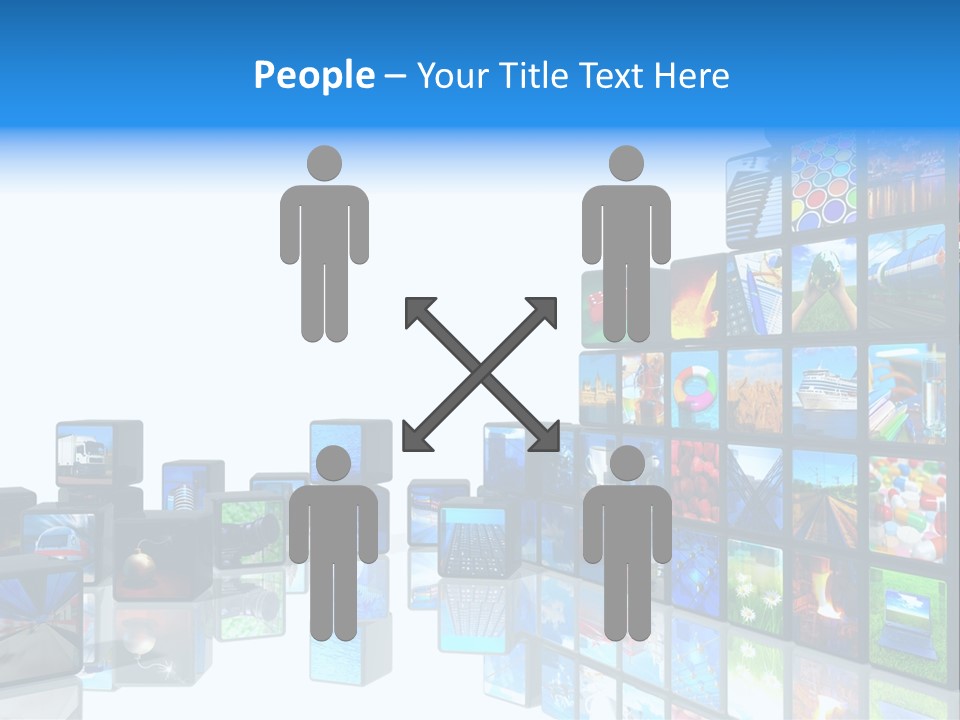 Apps News Business PowerPoint Template