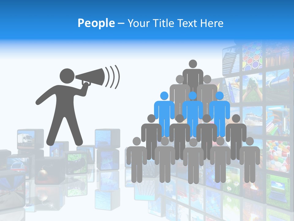 Apps News Business PowerPoint Template