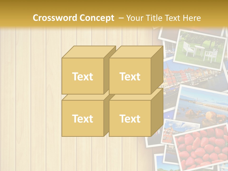 Web Object Arrangement PowerPoint Template