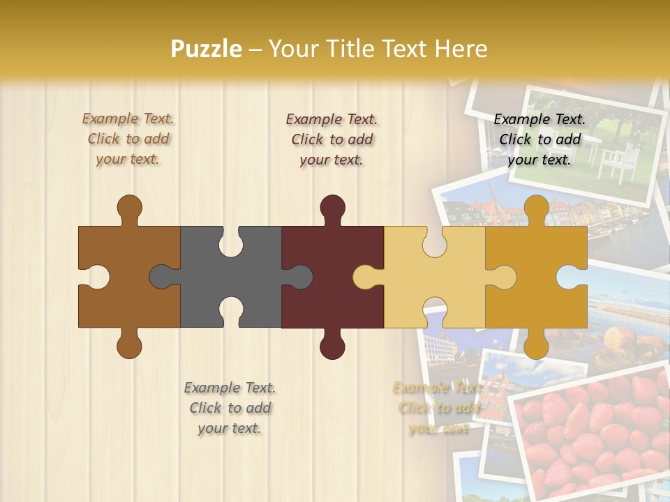Web Object Arrangement PowerPoint Template
