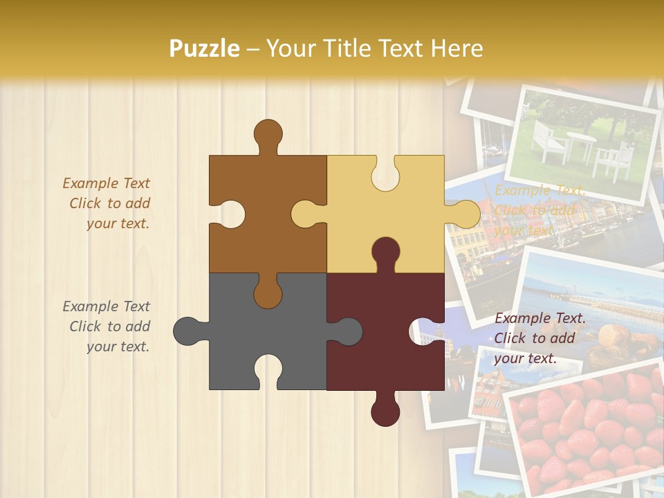 Web Object Arrangement PowerPoint Template